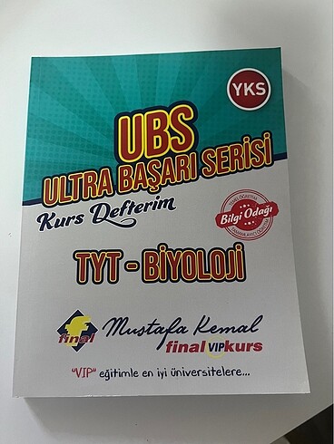 FİNAL TYT BİYOLOJİ KURS DEFTERİ