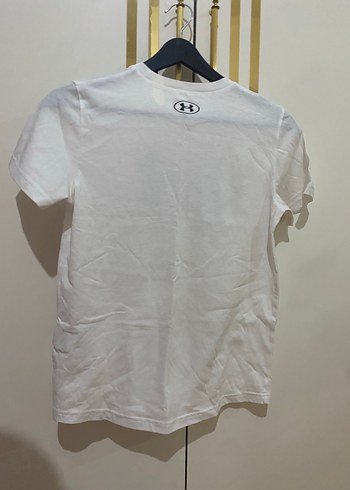 Under Armour Beyaz Kısa Kollu Tişört - Görsel 3