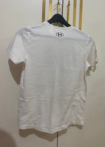 Under Armour Beyaz Kısa Kollu Tişört - Görsel 4