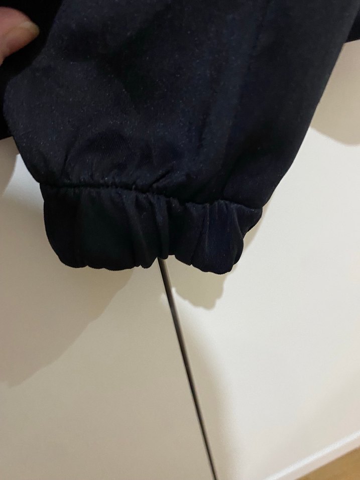 Siyah Fermuarlı Yüksek Yakalı Sweatshirt - Görsel 4