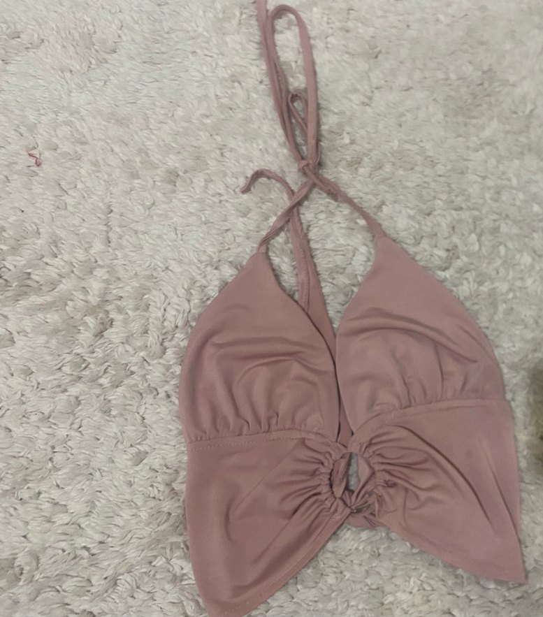 Bej Midi Streetwear Atlet Bralet - Görsel 2