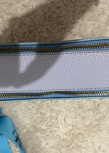 Mavi,Zincir Detaylı Kadın Omuz Çantası - Görsel 3