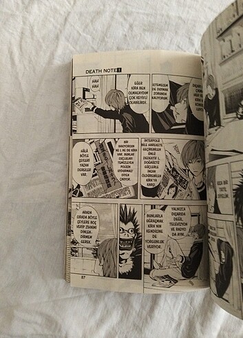  Beden Renk Death note 1 manga
