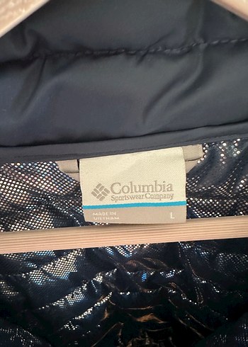 Columbia Mavi Fermuarlı Erkek Mont - Görsel 3