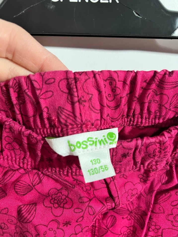 Pembe Bağlama Desenli Kız Tayt - Görsel 2