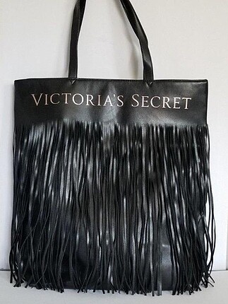 Victoria's Secret Siyah Püsküllü Çanta