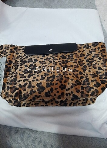 Bonheur Clutch+Bag N°6 Leopard