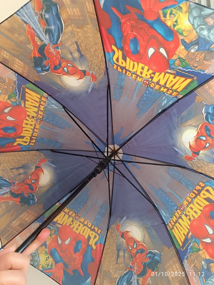 Renkli Püsküllü Kadın Şemsiye - Görsel 4