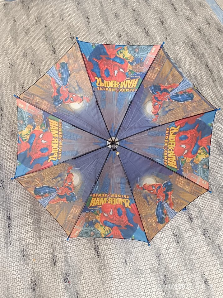 Renkli Püsküllü Kadın Şemsiye - Görsel 5