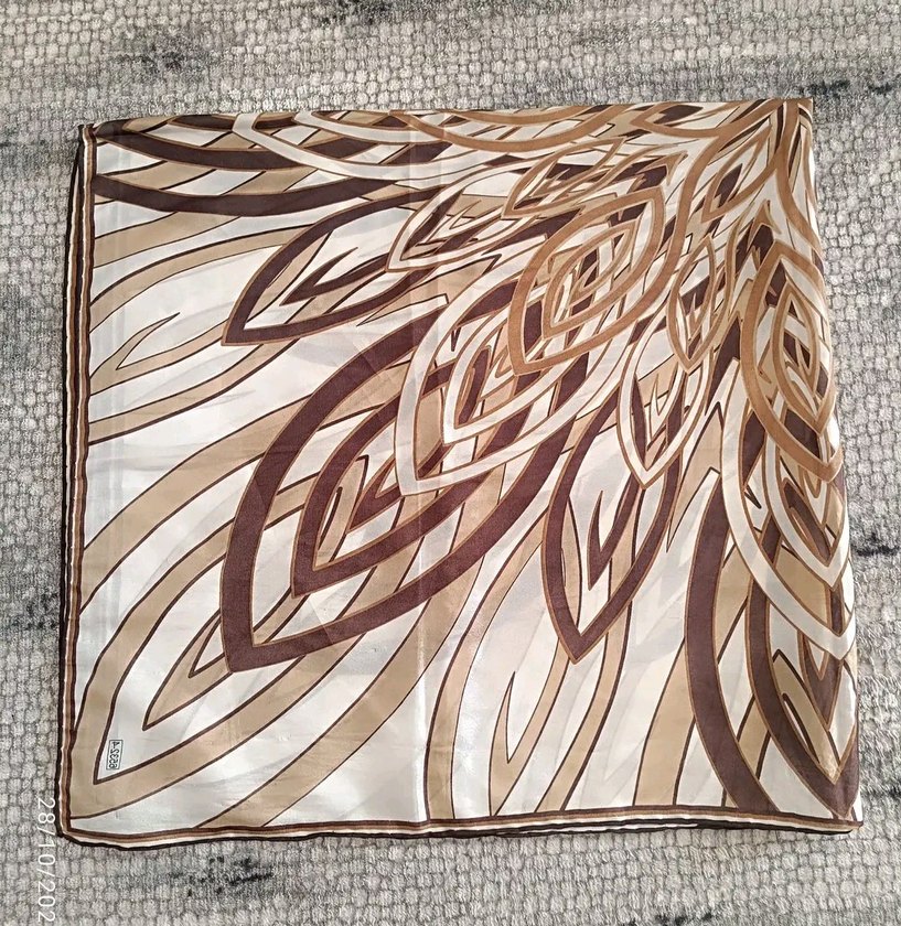 Parlak Çok Renkli Bohem Kadın Şal - Görsel 2