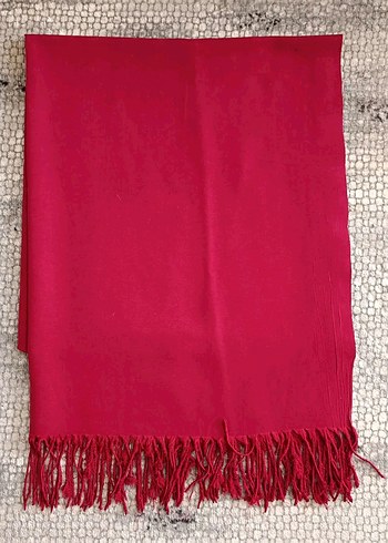 Pembe Pilili Kadın Şal - Görsel 8