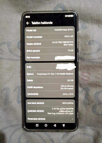 Huawei Mate 50 Pro 8/256GB Khaki Android Telefon