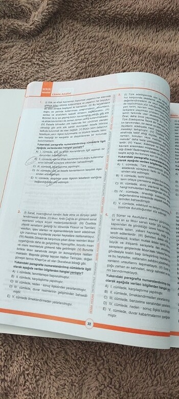  Benim hocam paragraf soru bankası 
