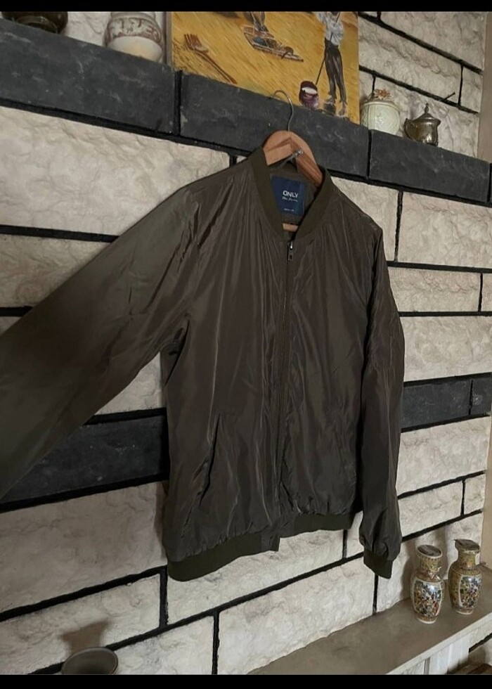 Vintage Bomber Ceket - Görsel 2