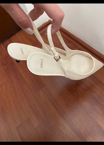 Uzun Kollu Beyaz A Kesim Abiye - Görsel 7