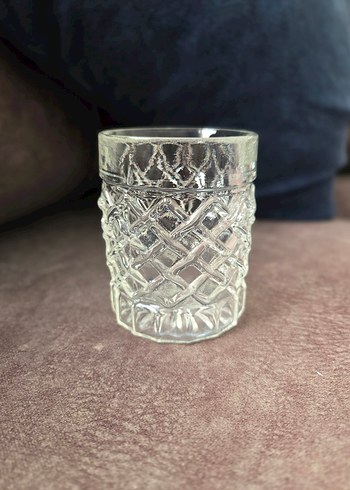  Beden vintage kiristal Desenli viski Cam Bardak Seti