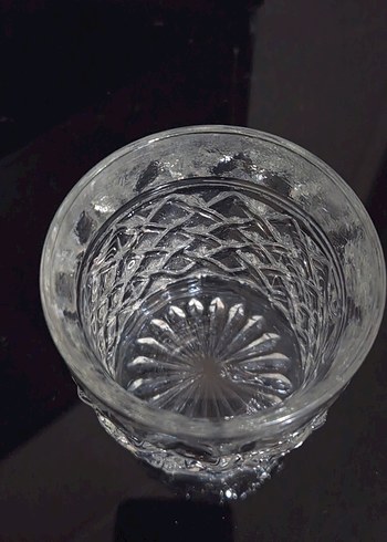  Beden gri Renk vintage kiristal Desenli viski Cam Bardak Seti