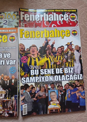 Fenerbahçe Dergi Seti  2011 - Görsel 3