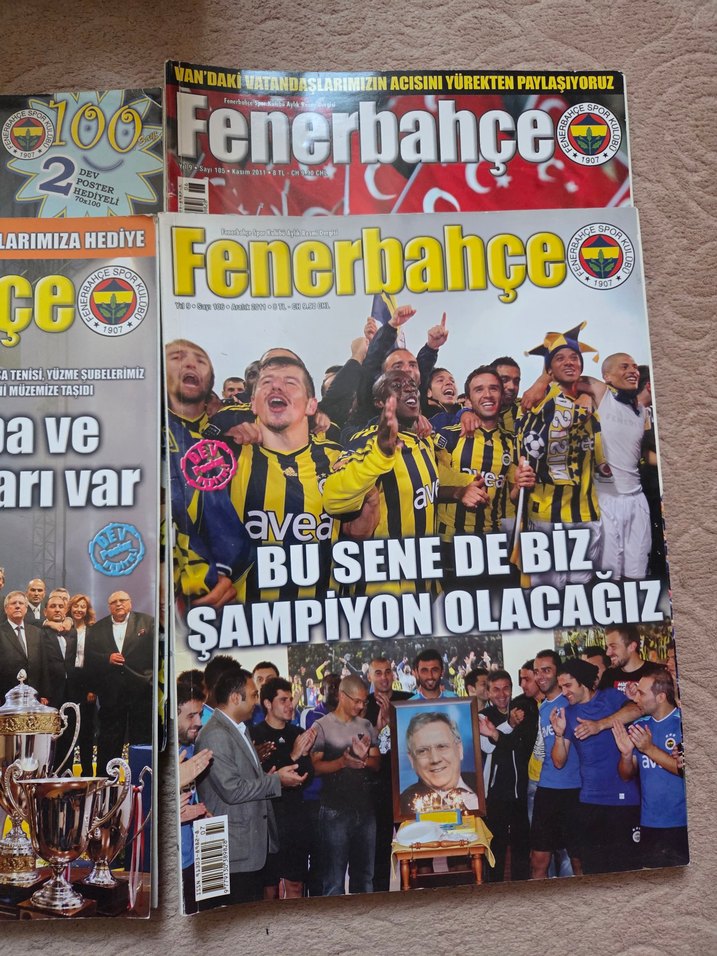 Fenerbahçe Dergi Seti  2011 - Görsel 3