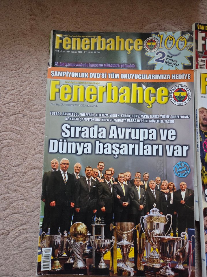 Fenerbahçe Dergi Seti  2011 - Görsel 4