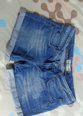 Bershka Bershka vintage kot şort