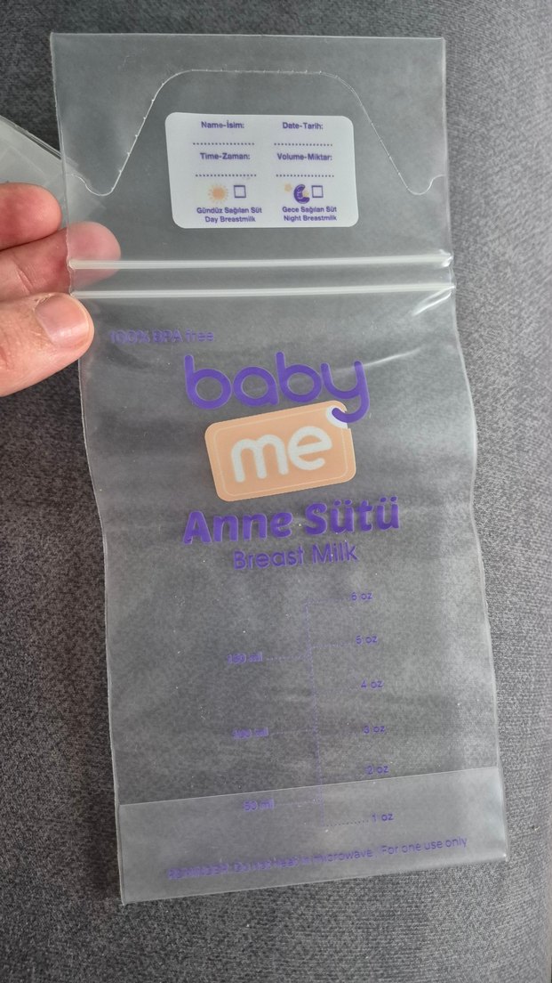 Anne Sütü Saklama Poşetleri - Görsel 3