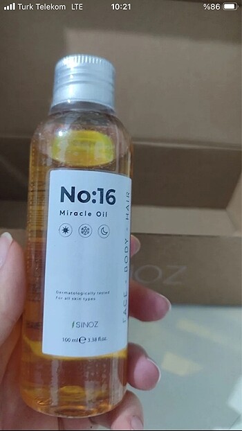 La Roche Posay SİNOZ NO 16 mucizevi yağ