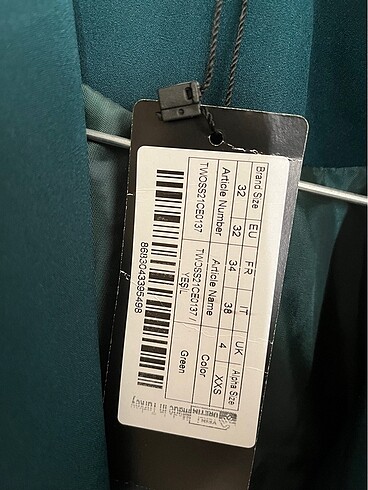 xs Beden Blazer