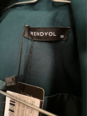 xs Beden yeşil Renk Blazer