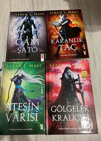 Sarah J. Maas - Cam Şato Serisi 4 Kitap