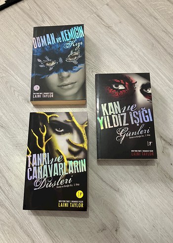 Laini Taylor Üçlemesi Roman Seti