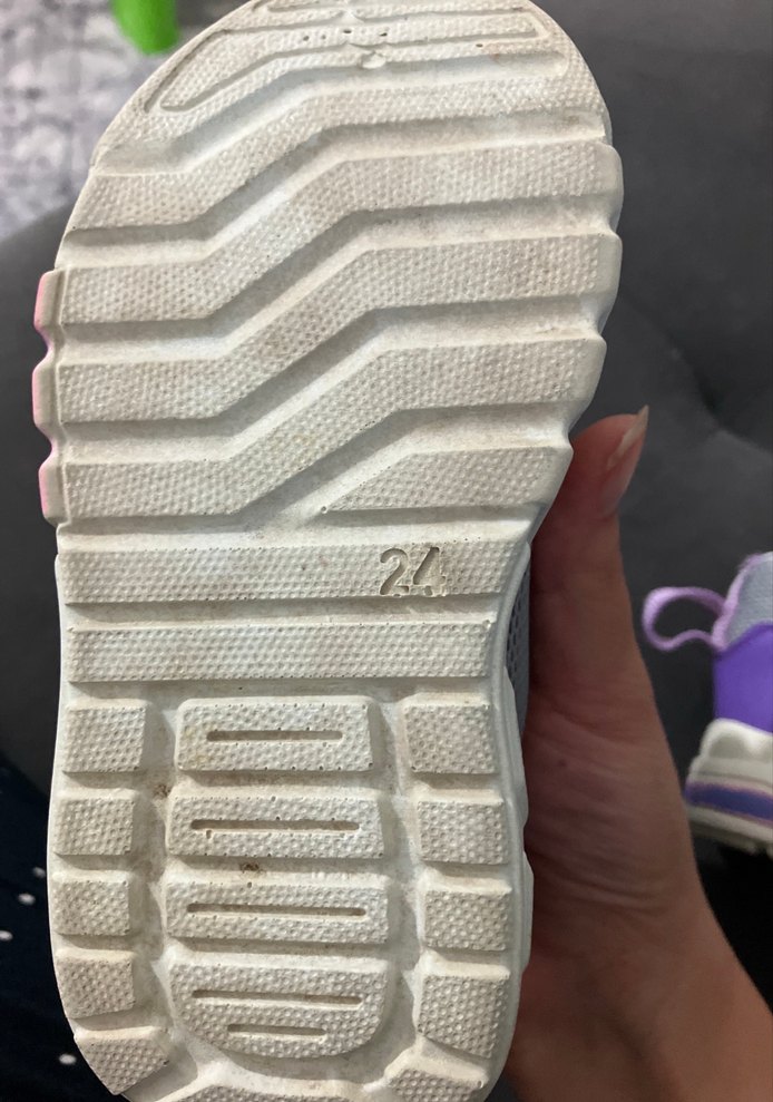 Kız Çocuk Gri Bağcıksız Sneaker - Görsel 3