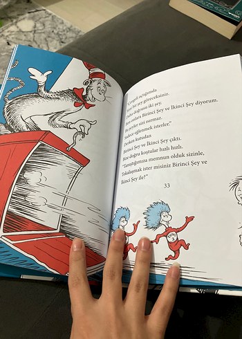 Dr. Seuss'tan Şapkalı Kedi Çocuk Kitabı - Görsel 4
