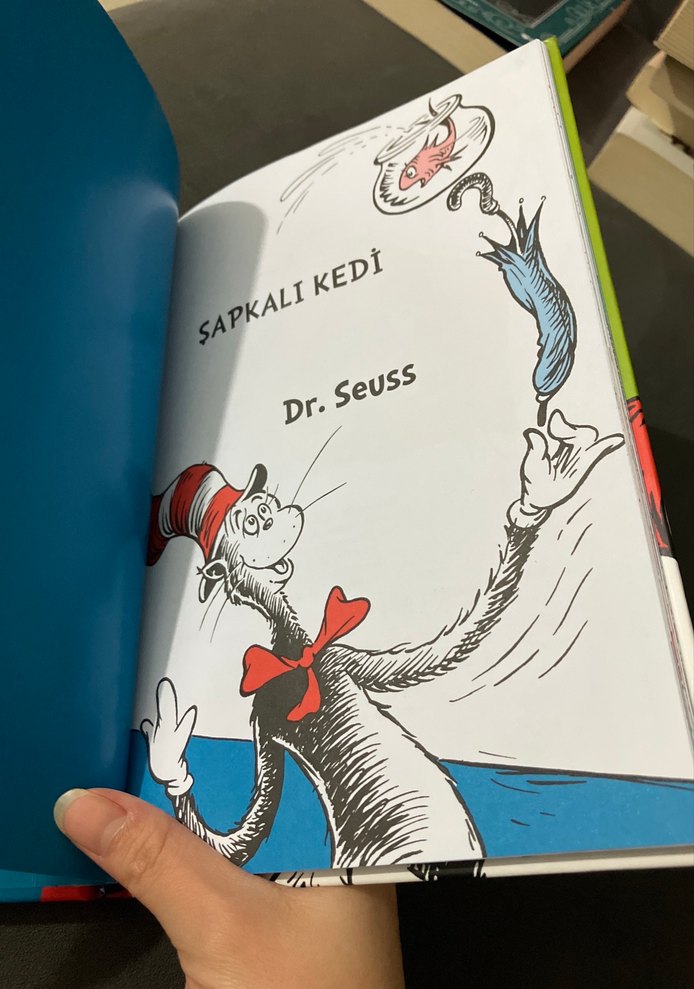 Dr. Seuss'tan Şapkalı Kedi Çocuk Kitabı - Görsel 3