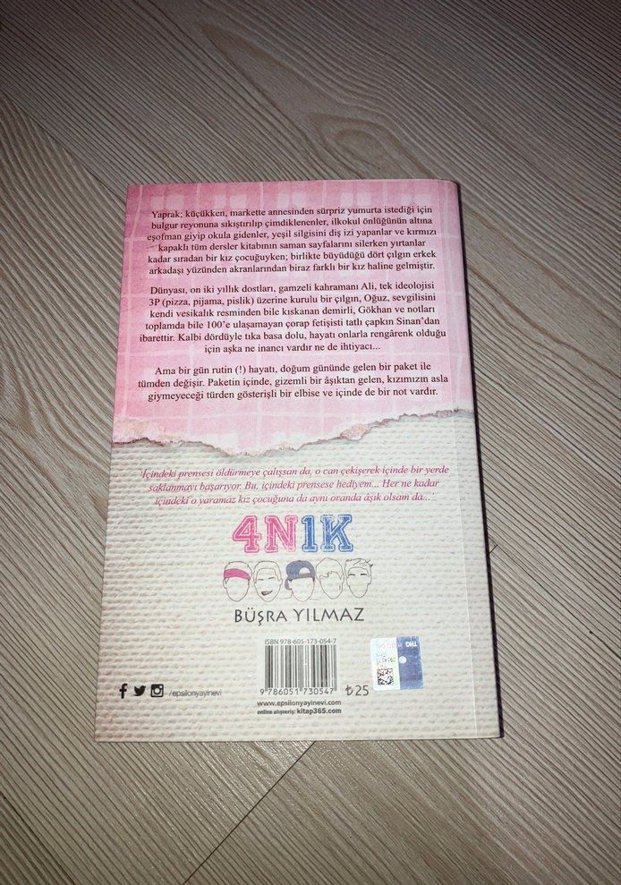4N 1K Roman - Büşra Yılmaz - Görsel 2