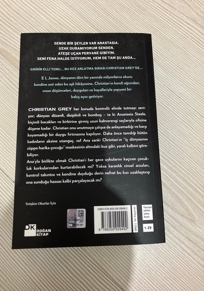 Grey - E L James - Görsel 2