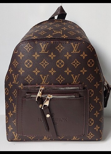 Louis Vuitton kahverengi sırt çantası 
