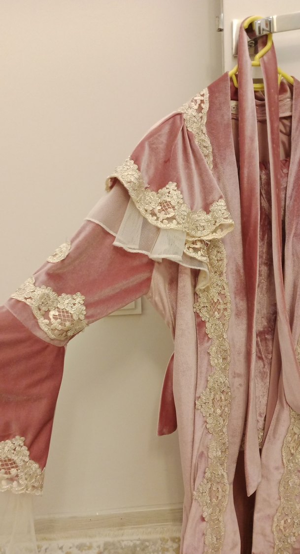 lohusa sabahlık pijama takimi - Görsel 3