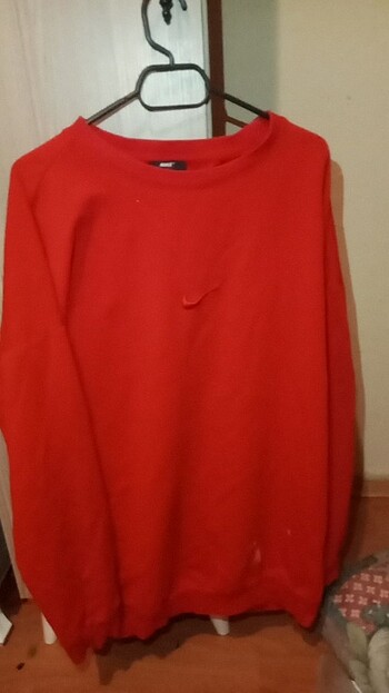 Nike kırmızı sweatshirt