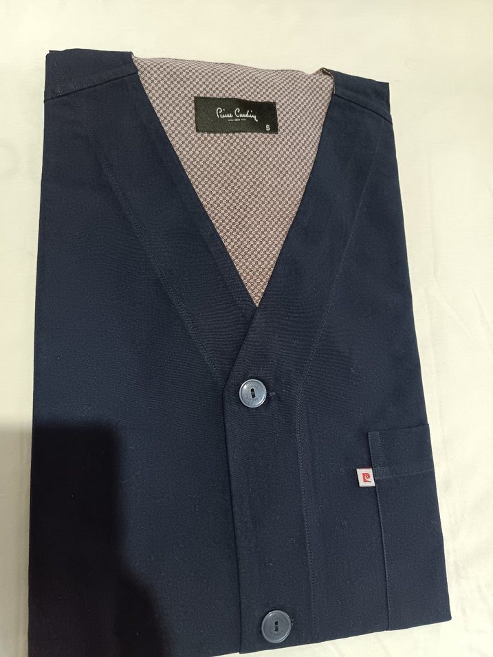 Lacivert erkek uzun kollu pijama set - Görsel 3