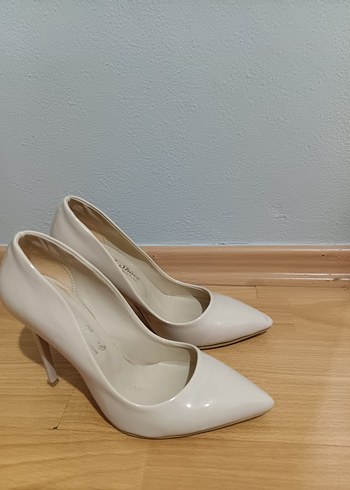 Diğer Ten rengi Minimalist Stiletto Topuklu Kadın Ayakkabı