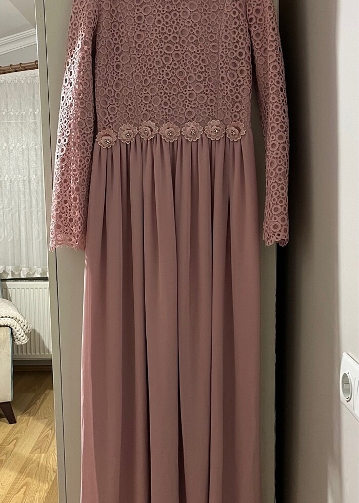 Pudra Renk Abiye ? Zarif ve Şık - Görsel 2