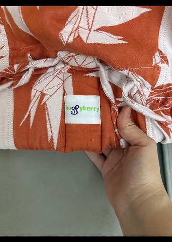 Turuncu Desenli Bebek Kanguru - Görsel 2