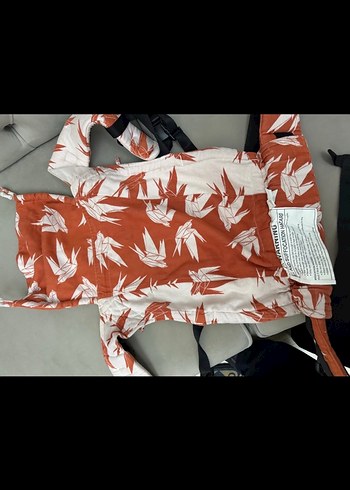 Turuncu Desenli Bebek Kanguru - Görsel 4