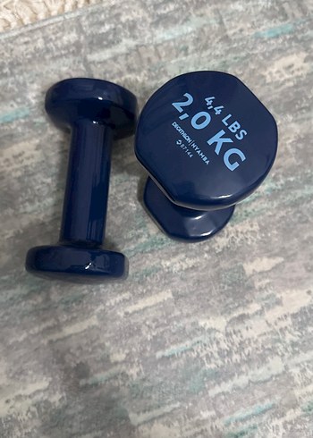 2 KG Mavi Spor Dambıl Çifti