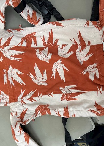 Turuncu Desenli Bebek Taşıyıcı - Görsel 4