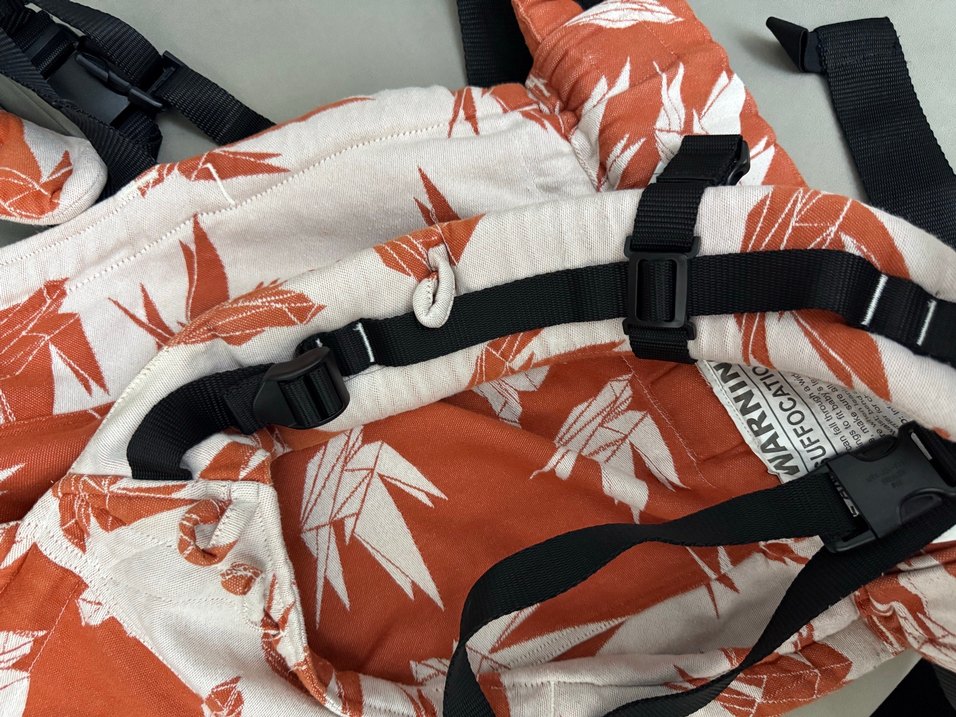 Turuncu Desenli Bebek Taşıyıcı - Görsel 5