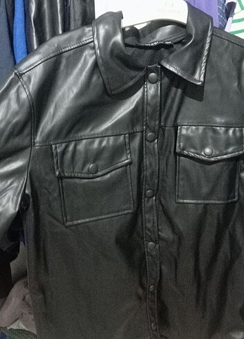 Diğer DERİ GÖMLEK CEKET