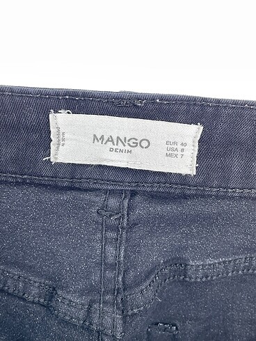 40 Beden siyah Renk Mango Jean / Kot %70 İndirimli.
