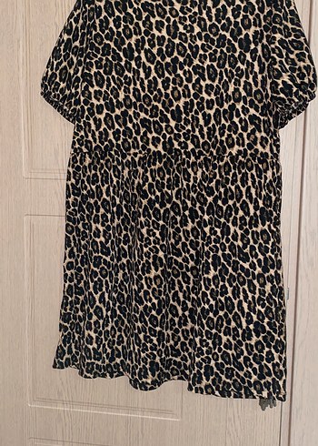 Leopar elbise - Görsel 4